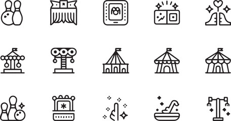 set of vector icons