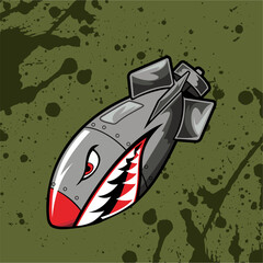 military camouflage uniform shark tnt