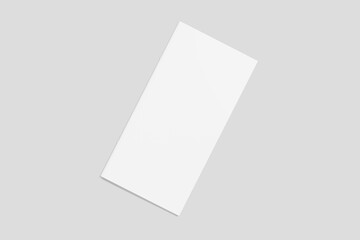 DL Flyer Blank Mockup