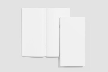 DL Flyer Blank Mockup