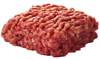 Raw Ground Beef Block