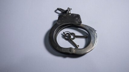 handcuff with keys