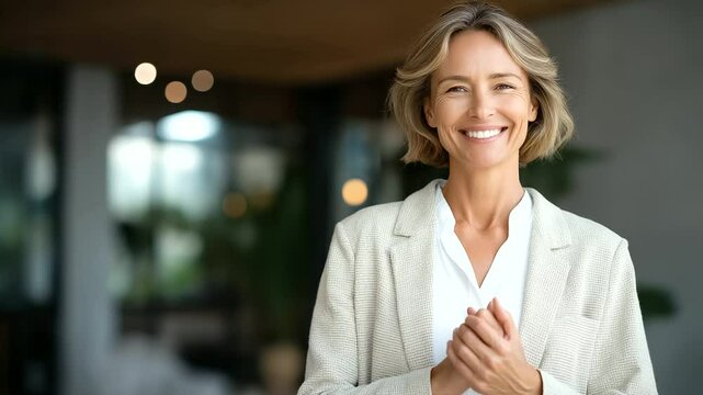 Promise and Handshake with Crossed Fingers in Pocket