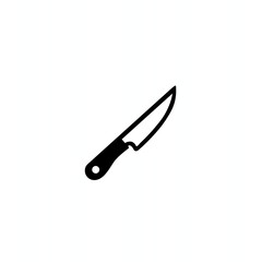 knife on white background