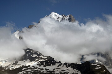 Aiguille Verte Und Aiguille Dru