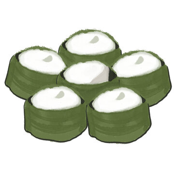 Thai layered Dessert