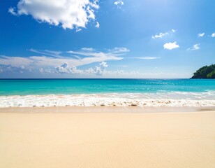 Fototapeta premium Luxury Tropical Oceanfront Retreat with Infinity Pool and Sunset Views