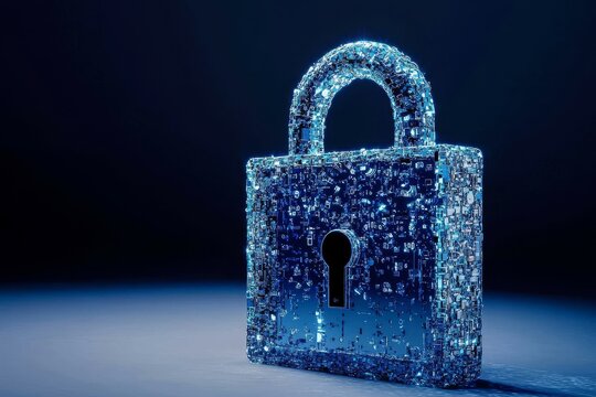 Ensuring online safety with advanced digital lock technology.