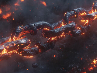 burning fire in the fire