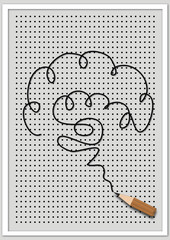 Denkhilfe Hintergrund