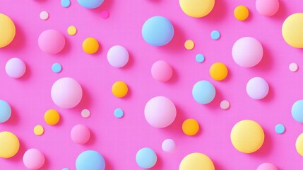 Colorful Easter Eggs on Pink Background with Soft Suede Texture