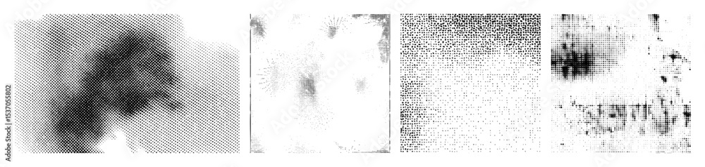 Poster vector abstract figure with typographic and geometric elements .