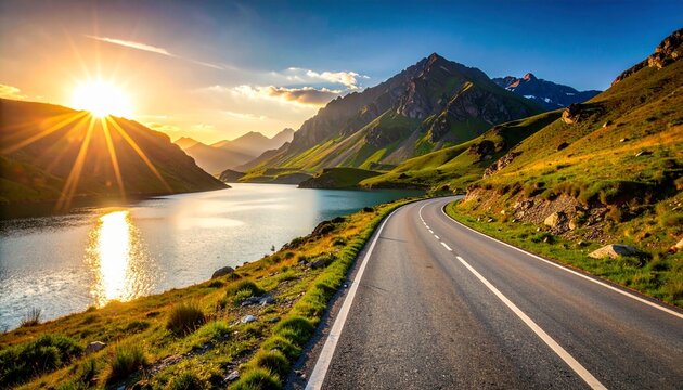 road to the mountains