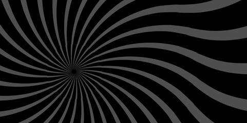 Abstract minimal Seamless retro vintage burst sunrise sunbeam element spiral striped illustration. abstract beam flare banner, cartoon, template geometric creative design .