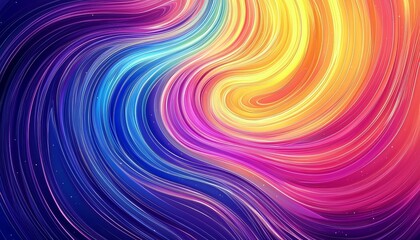 Obraz premium Artistic Gradient Background Showcasing Abstract Swirling Designs