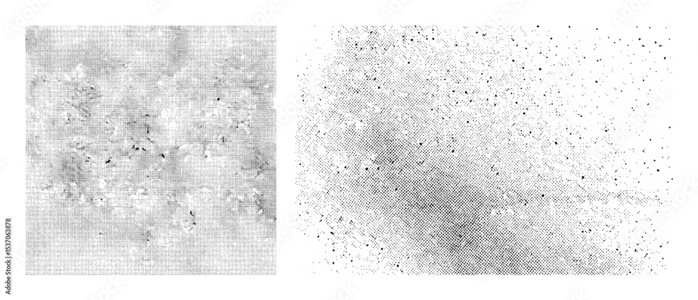 Aufkleber vector dense speckled with gradient effect.