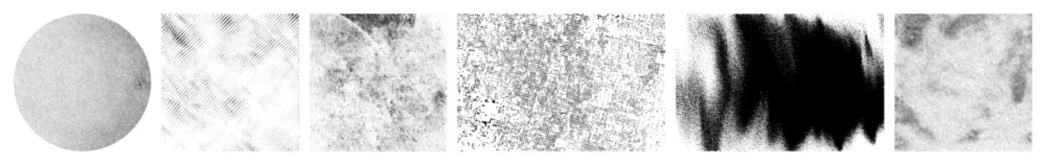 Obraz premium Vector Abstract grainy textures collection for diverse projects.