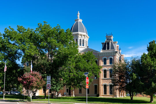 Presidio County Courthouse in Marfa, Texas