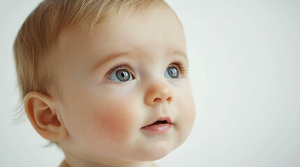 Baby's Ears Now Hearing in Minimalist Modern Tone