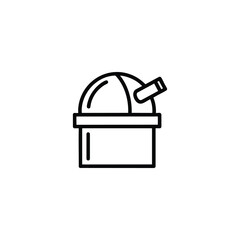 Observatory Dome Building Icon