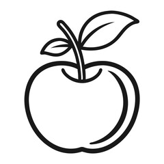 apple icon vector illustration