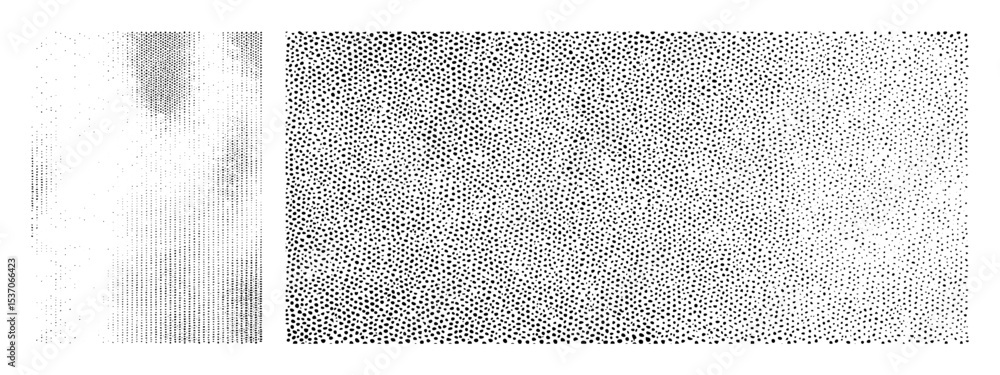 Poster vector dense collection of scattered dark dots forming abstract .