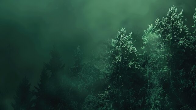 "Dark Green Background Posters: Harnessing Depth, Sophistication, and Visual Impact for Environmental Campaigns, Luxury Branding, and Thematic Event Promotions"