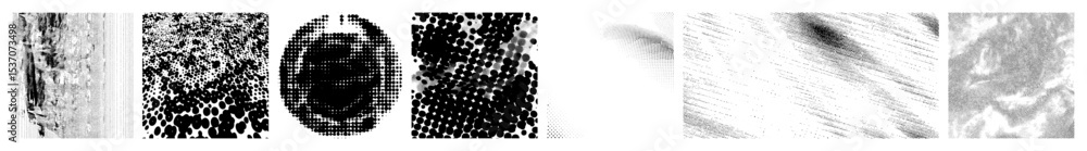 Poster vector abstract vector showcase diverse textures.