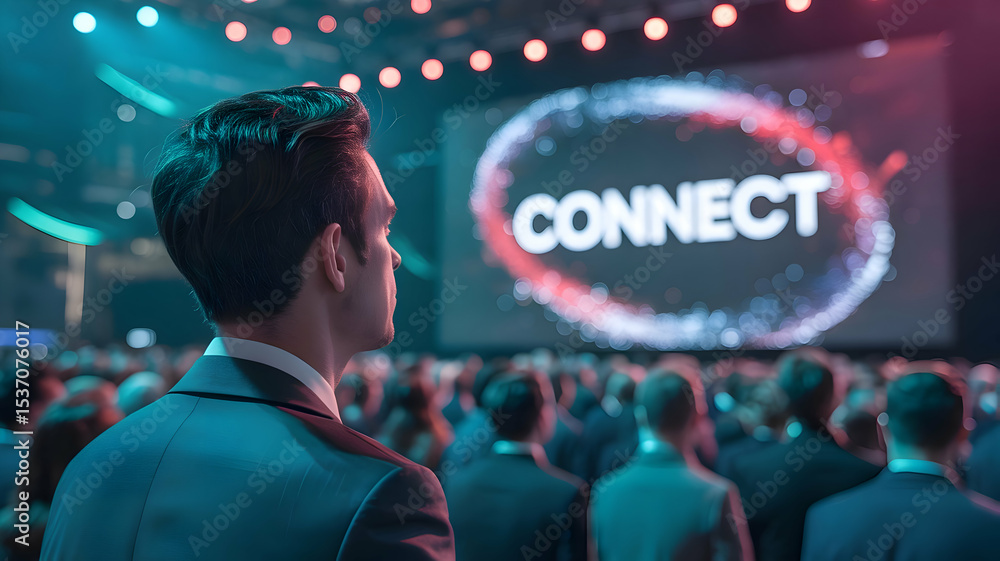 Poster the future of connection embracing community and innovation at a global conference event