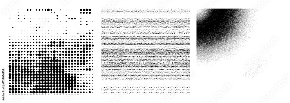 Poster vector gradient dot showcase vector