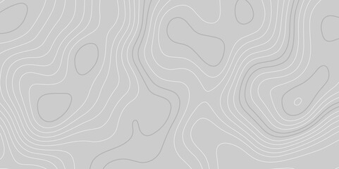 Abstract grey topographic contour lines on a smooth background. Minimalist elevation map pattern ideal for tech, architecture, or nature-themed designs, wallpapers, or modern digital art concepts.
