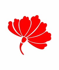 Ruby flower Essence is a charming red flower and a precious gem 016 jpg format