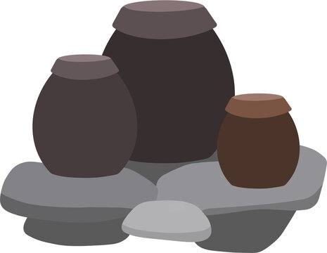 한국 전통 장독대