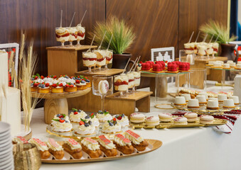 sweet table desserts, Candy bar