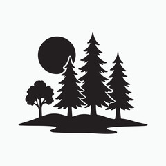 Obraz premium vector illustration of a tree