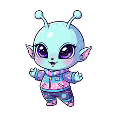 Cute Alien Icon Very cool Design