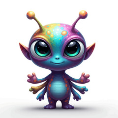 Cute Alien Icon Very cool Design