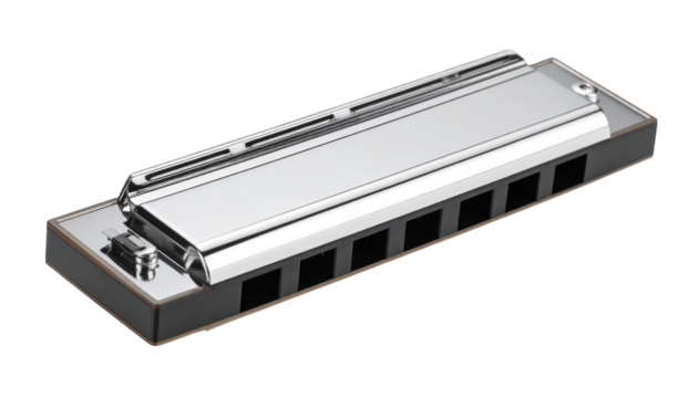 Harmonica closeup