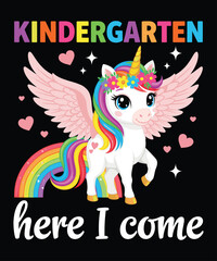 Kindergarten Here I Come T-Shirt