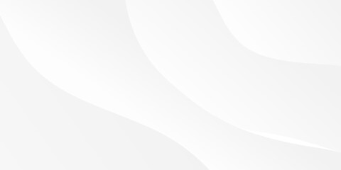 Abstract white and light gray wave modern soft luxury texture with smooth and clean vector subtle background illustration.