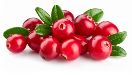 red currant isolated on white background
