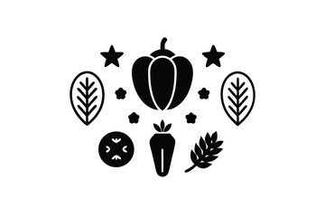 vector illustration of an apple