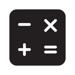Obraz premium icon calculator. calculator logo for device. eps