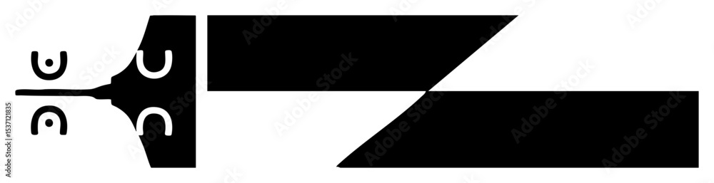 Poster Vector Abstract figures and geometric shapes create a modern .