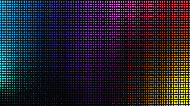 Gradient Pixel Art Background with Multicolor Dots - Powered by Adobe