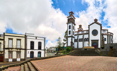 Gran Canaria, the impressive Church of Virgen de la Candelaria dominates the historic center of...