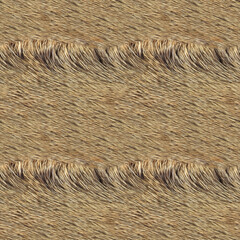 Seamless 4k photo material texture of light brown deer fur.