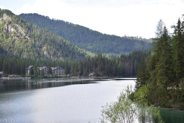 Lago di Braies, Dolomiti, estate 2025