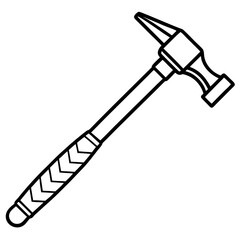 Minimal Reflex Hammer Line Art