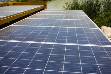 Solar power panels. Renewable energy, Solar panels